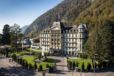 Grand Hotel Beau Rivage Interlaken: 外景视图