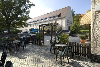 Land- und Golfhotel ´Alte Fliegerschule´ Eisenach: Widok z zewnątrz