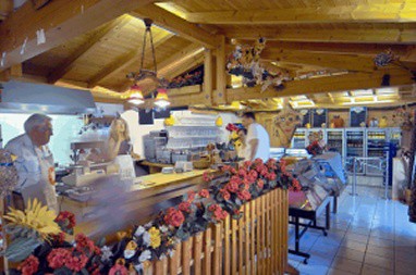 Alpenhotel Schliersbergalm: 레스토랑