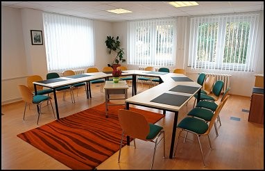 Seminarhotel Tambach Berghotel : Sala de reuniões