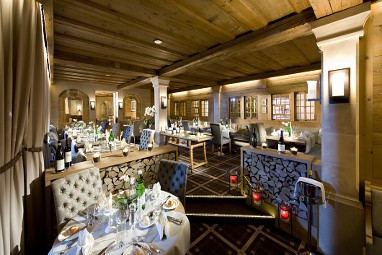 Golfhotel Les Hauts de Gstaad & SPA: レストラン