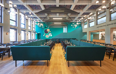 ARCADEON - Haus der Wissenschaft und Weiterbildung: 레스토랑