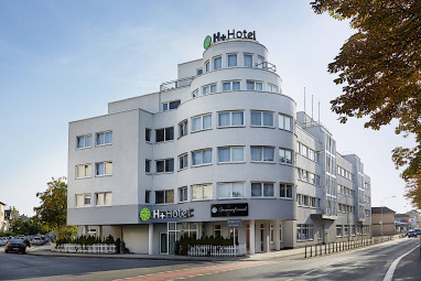 H+ Hotel Darmstadt: Vista externa