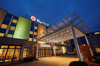 H4 Hotel Leipzig: Widok z zewnątrz