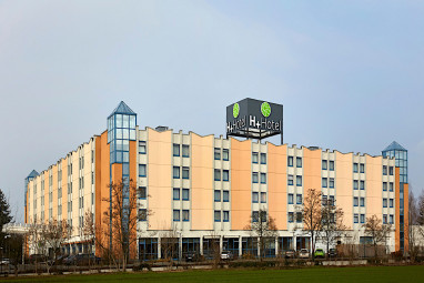 H+ Hotel Leipzig-Halle: Vista externa