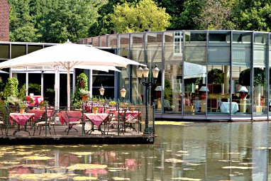 Romantik Parkhotel Wasserburg Anholt: Ресторан