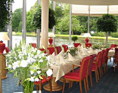 Romantik Parkhotel Wasserburg Anholt: Restaurante