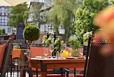 Hotel Die Sonne Frankenberg : Restaurante
