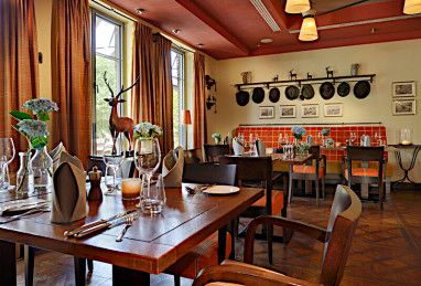 Hotel Die Sonne Frankenberg : Restoran