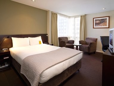Hotel Grand Chancellor Melbourne: Zimmer