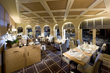 Golfhotel Les Hauts de Gstaad & SPA: 레스토랑
