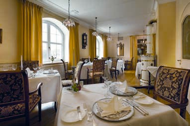 Romantik Hotel Fürstenhof : Restaurante