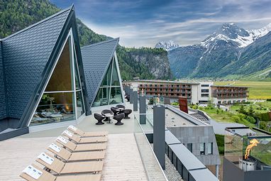 Aqua Dome Tirol Therme: 外景视图