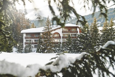 Hotel Waldhuus Davos: Vista externa