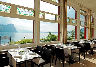 Hotel Vitznauerhof: 레스토랑