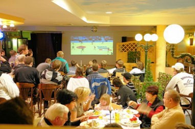 Euroville Jugend- und Sporthotel: Ресторан