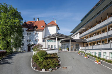 Das Lebenberg Schlosshotel: Vista externa