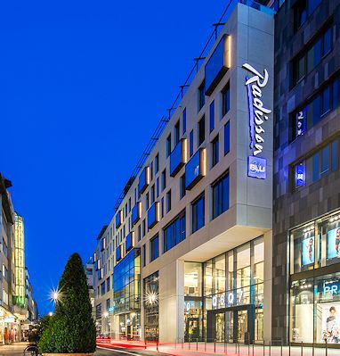 Radisson Blu Hotel Mannheim: Außenansicht