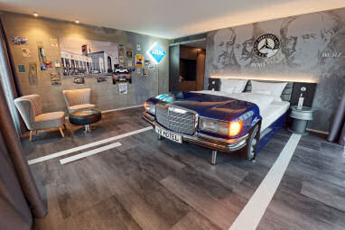 V8 HOTEL Motorworld Region Stuttgart: 客室